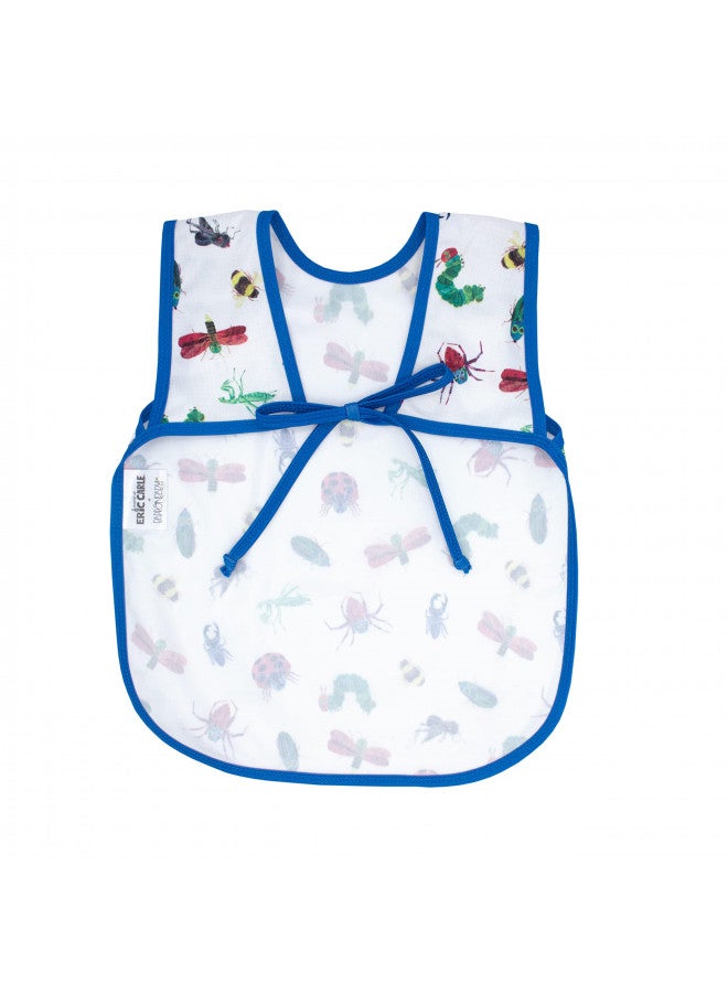 BapronBaby Eric Carle Bug World Bapron - No Neck Tie Safer Bib for Baby & Toddler - Soft Waterproof Stain Resistant - Machine Washable - Sz Baby/Toddler 6m-3T - Image 2