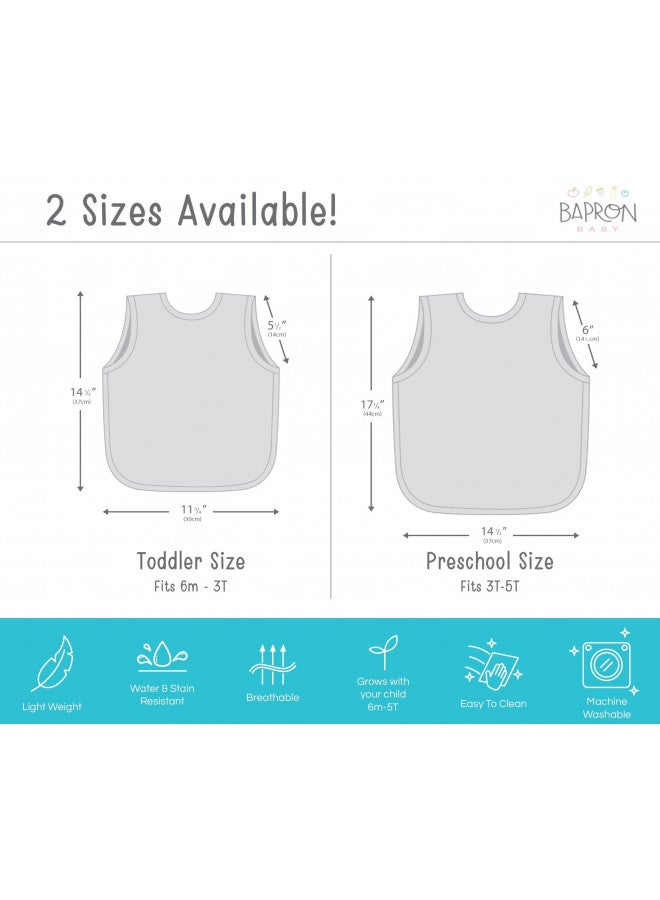 BapronBaby Eric Carle Bug World Bapron - No Neck Tie Safer Bib for Baby & Toddler - Soft Waterproof Stain Resistant - Machine Washable - Sz Baby/Toddler 6m-3T - Image 4