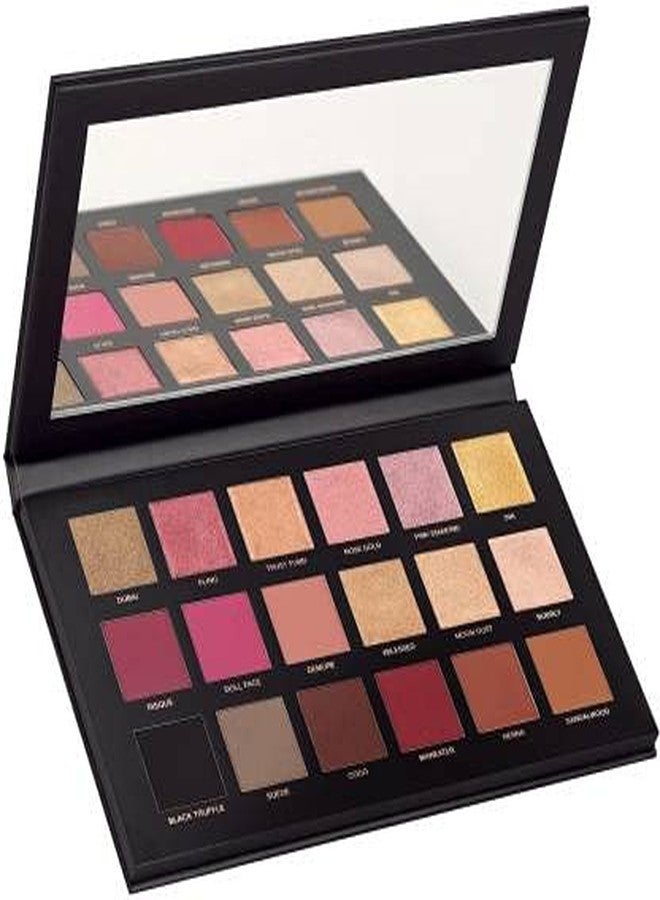 PROTYA PRO TYA 18 Color Rose Gold Eyeshadow Kit + Hello Kitty Makeup Brush + 5 In 1 Lipstic Red - Image 3