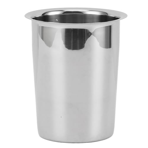 plplaaoo Kitchen Stainless Steel Utensil Holder,Kitchen Utensil Holder Multipurpose Large Capacity Mess Proof 304 Stainless Steel Utensil Holder for Countertop (plplaaoozC5pjz-12) - Image 1