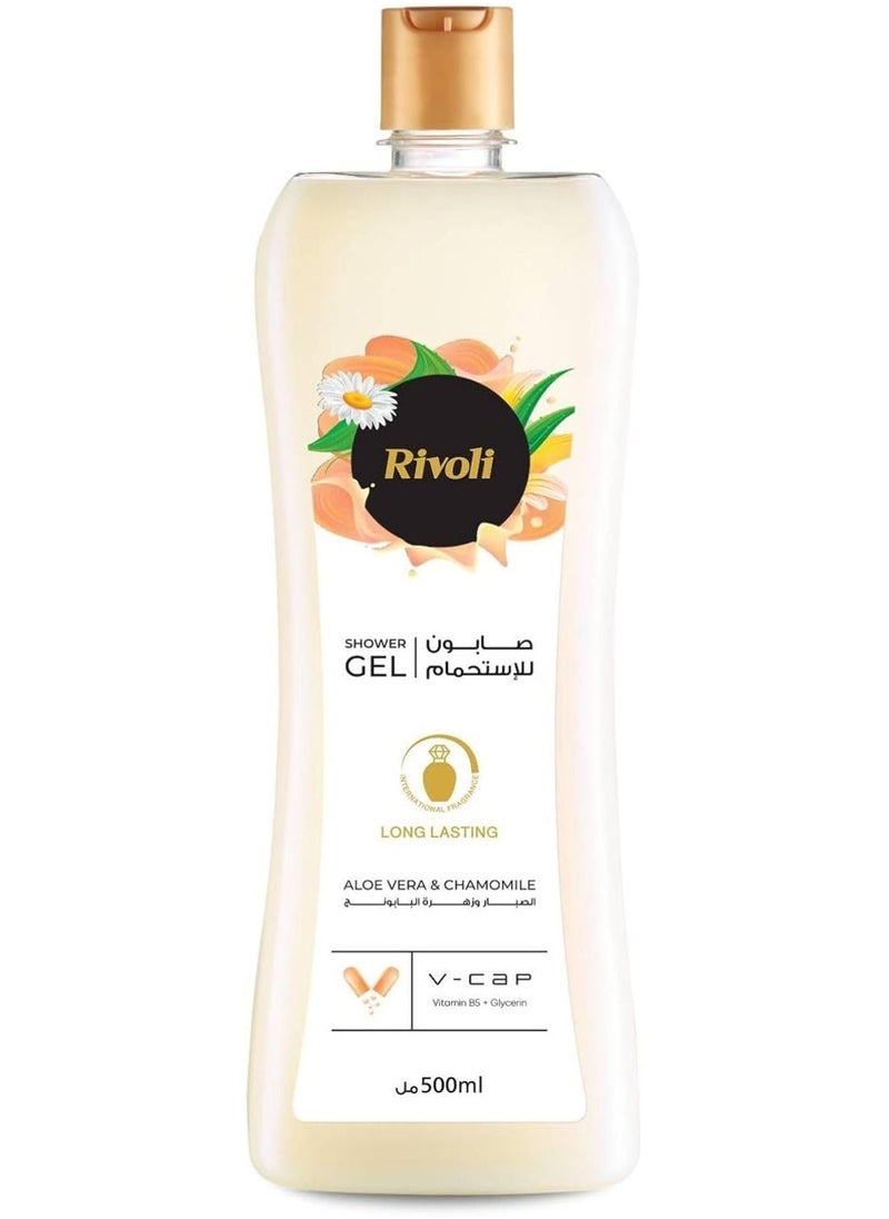 Rivoli - RIVOLI Shower GeL Aloe Vera & Camomile 500 ML - Image 1