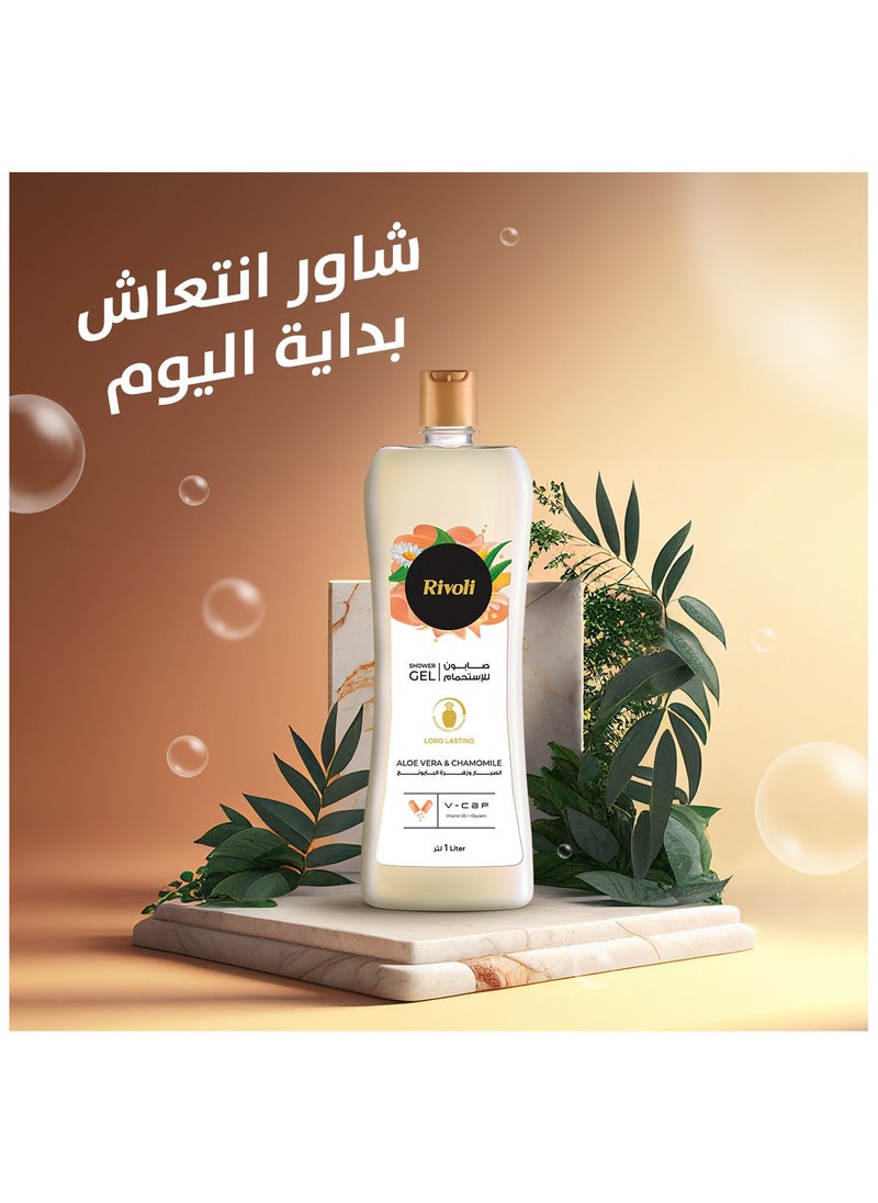 Rivoli - RIVOLI Shower GeL Aloe Vera & Camomile 500 ML - Image 1