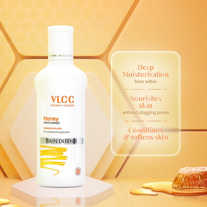 VLCC Honey Moisturiser 100g X 2 Pack of 2 NonGreasy Deep Moisturization and Lightweight With Honey Shea Butter Fenugreek Extract Wheat Germ Oil Normal to Dry Skin - Image 4