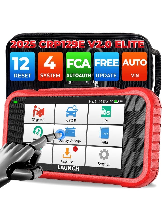Launch LAUNCH CRP129E V2.0 Elite 2024 OBD2 Scanner  - Image 1