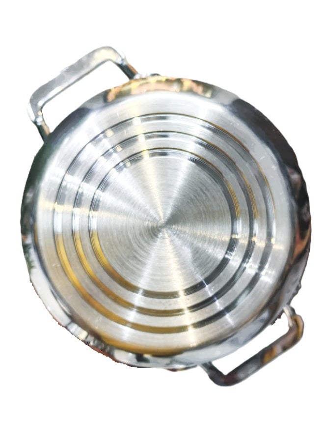 دايموند طقم 10 قدر المنيوم بالغطاء صناعة باكستانية ثقيلة وزن الطقم 7كيلو - Image 4