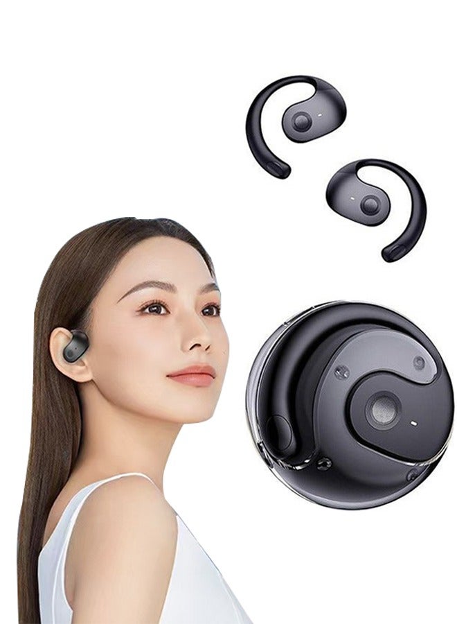 Sthxyfaith The Black Earphone Wireless Bluetooth, Headphones, Earbuds Bluetooth Headphones,Ipx5 Waterproof Stereo Noise Reduction BT 5.4 Earphones - Image 2