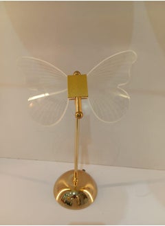 Transparent butterfly/gold
