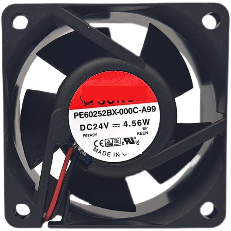 Laptop Parts for PE60252BX-000C-A99 6CM Cooling Fan 6025 Cooler 60 * 60 * 25mnm DC24V 4.56W - Image 2