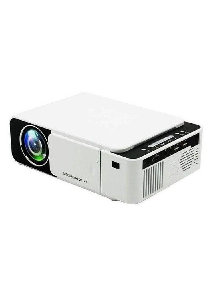 borrego - Borrego T5 Ultra Portable WIFI LED Projector 2200 Lumens 30K Hours Multicolor With Higher Resolution Brightness - Image 1