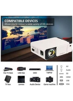 borrego Borrego T5 Ultra Portable WIFI LED Projector 2200 Lumens 30K Hours Multicolor With Higher Resolution Brightness  - Image 5