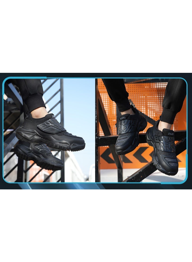 NIBEMINENT Insulating Work Shoes With Velcro Snap-on Cover  Protective Shoes Anti-bump And Puncture Resistant Electrical Worker Shoes - Image 2