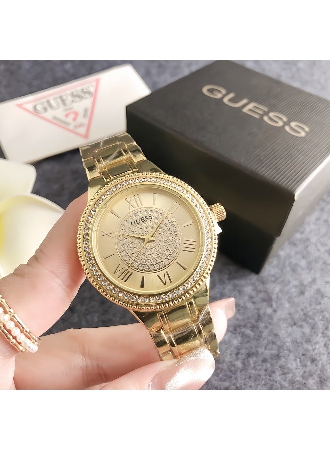 Marciano by Guess Classic Women's Fashion Multifunction Quartz Watch with Stainless Steel Strap. - Image 1