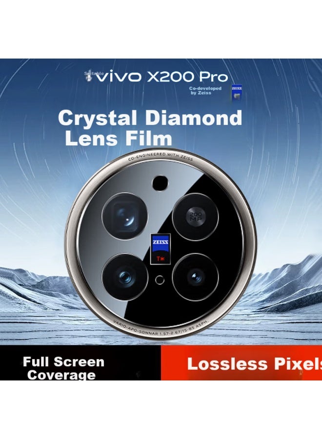 Koolife Camera Lens Film For Vivo X200 Pro, Vivo X200 Pro Rear Camera Lens Protector Film, Ar Anti-Glare Ultra-Thin High Definition Scratch-Resistant Dust-Proof Film