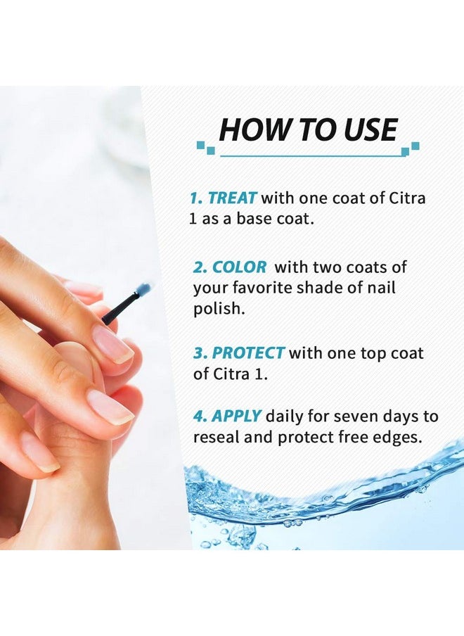 نيل تيك مقوي الأظافر Citra1 من أجل حالة أظافر صحية قوية، تحسين وحماية الأظافر، معالجة يومية للأظافر، عبوة واحدة  - Image 5