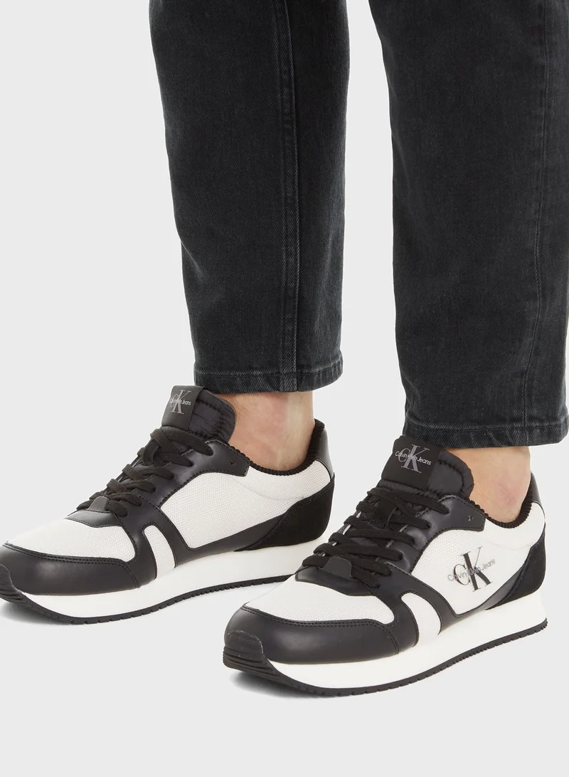 Calvin Klein Jeans Low Top Lace Up Sneakers