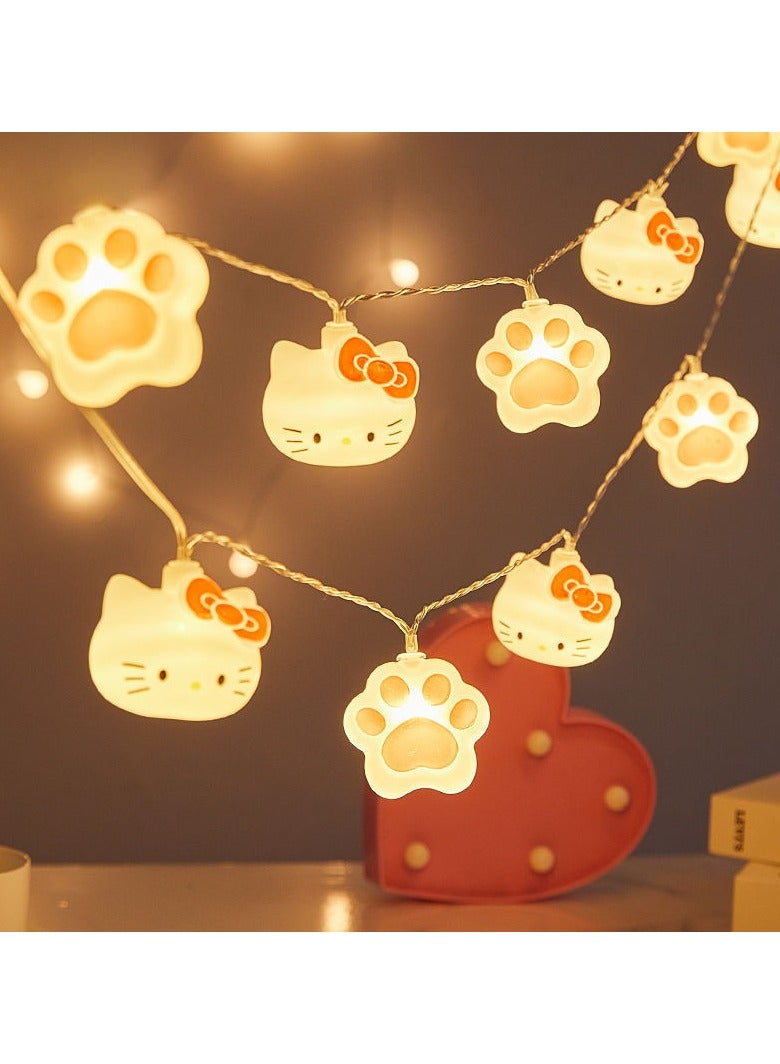 KUYING Cute Katie Cat Lantern String  - Image 2