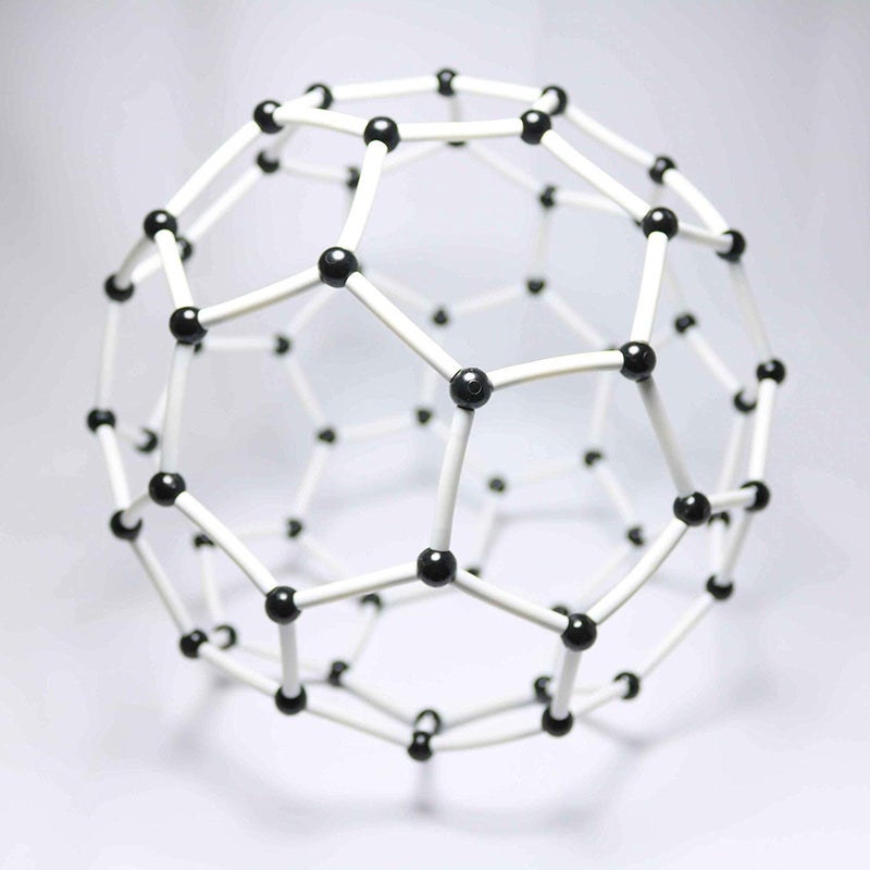 LINKTOR Chemistry Molecular Model Kit (444 Pieces), Student or Teacher Set for Organic and Inorganic Chemistry Learning, Motivate Enthusiasm for Learning and Raising Space Imagination, A Fullerene Set - Image 5