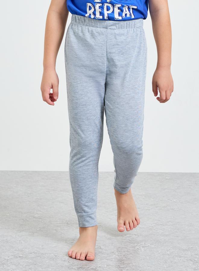 Styli Boys Graphic Print T-Shirt and Cuffed Pyjama Set - Image 5