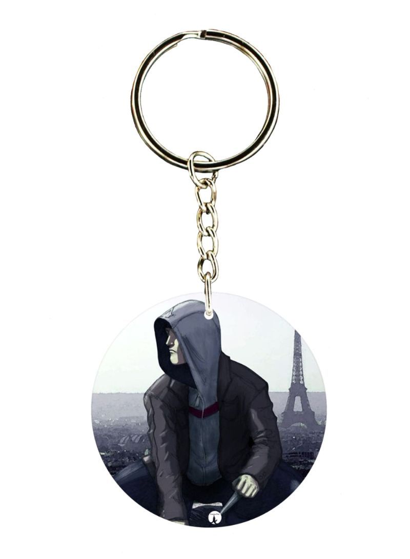 Assassins Creed Printed Keychain