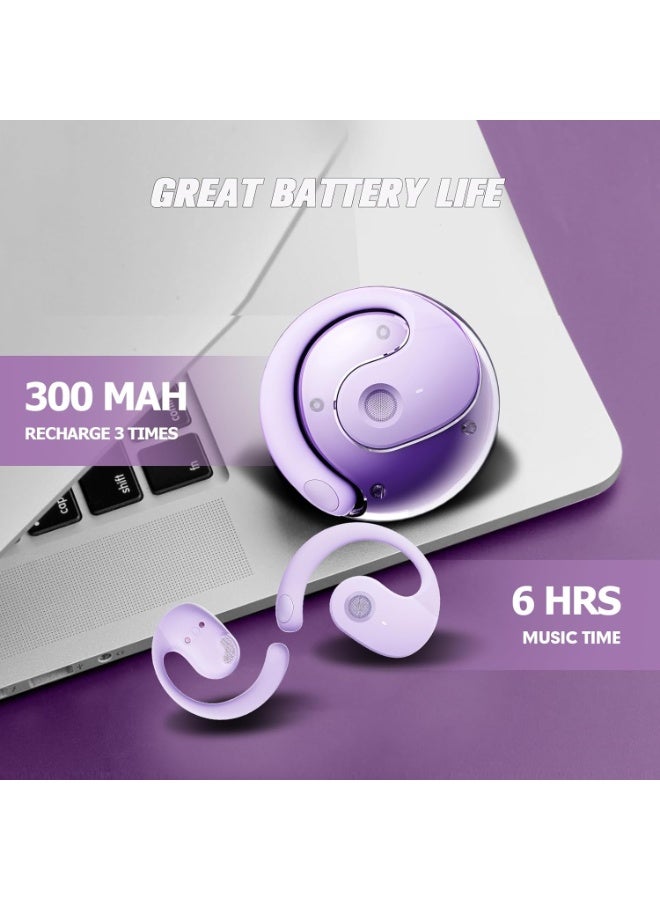Ai Language Translator Earbuds, Real Time Translating Open Ear Earbuds, BT 5.4 Wireless Sport Headphones