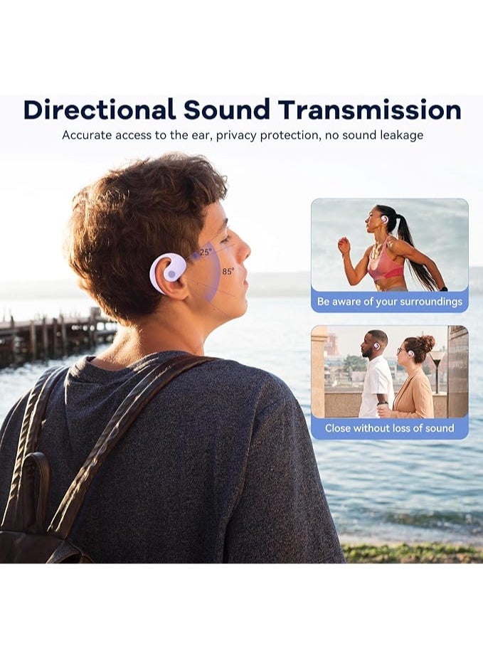 Ai Language Translator Earbuds, Real Time Translating Open Ear Earbuds, BT 5.4 Wireless Sport Headphones