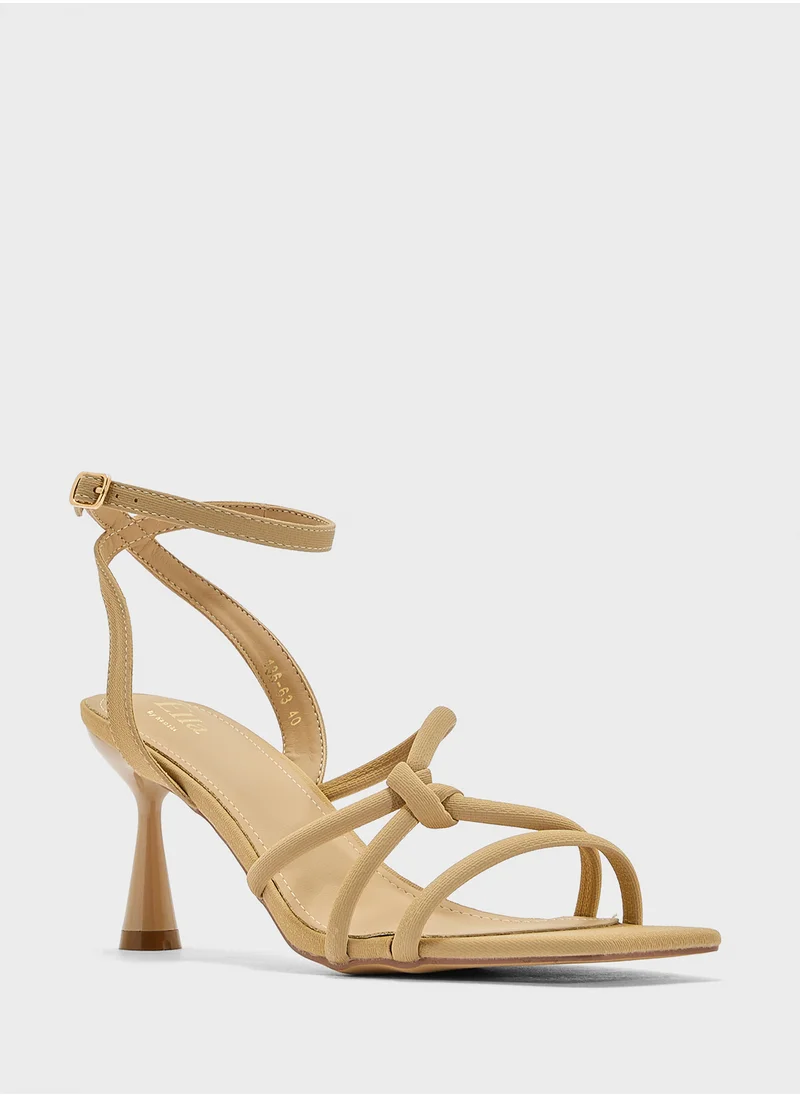 ايلا Multi Strap Heeled Sandal