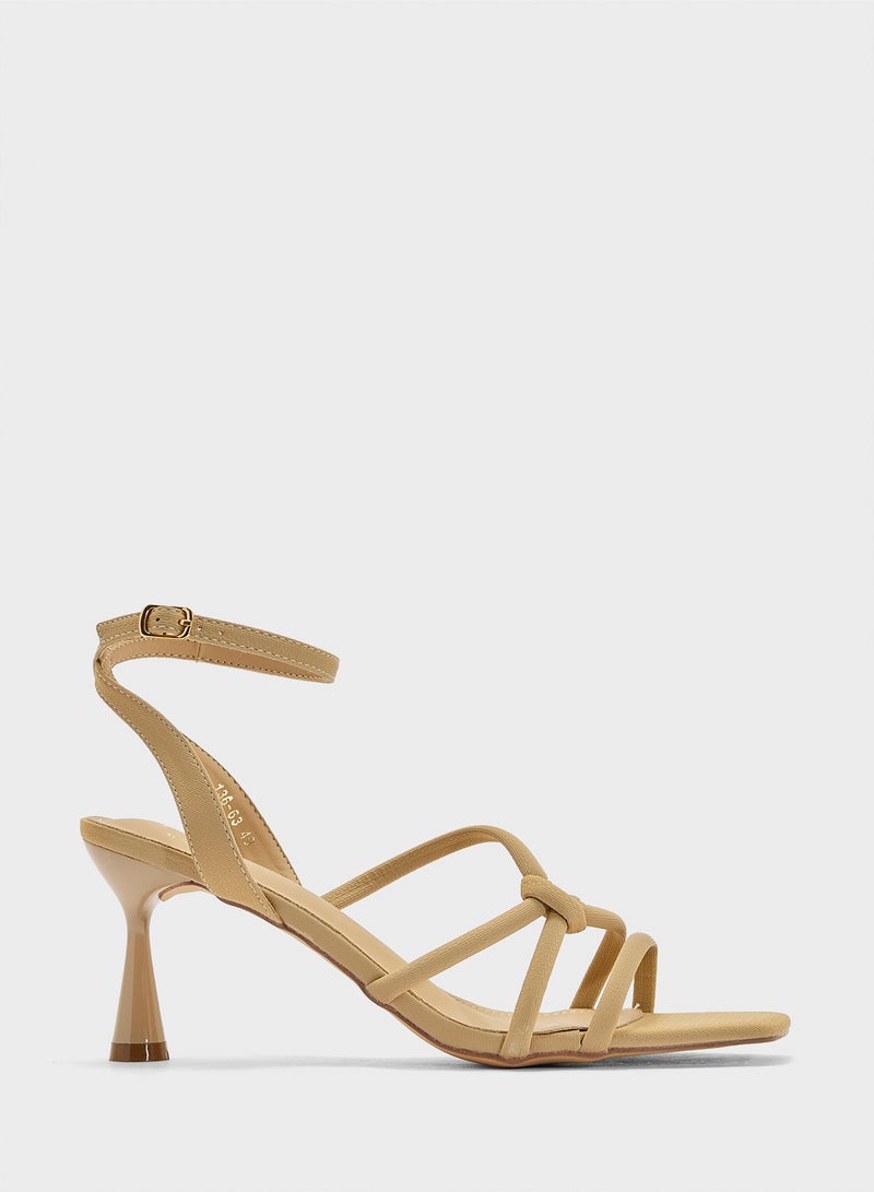 ELLA Multi Strap Heeled Sandal - Image 1
