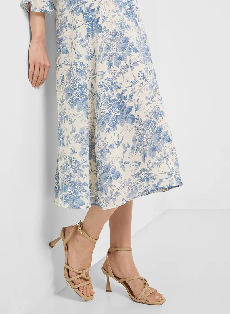 ELLA Multi Strap Heeled Sandal