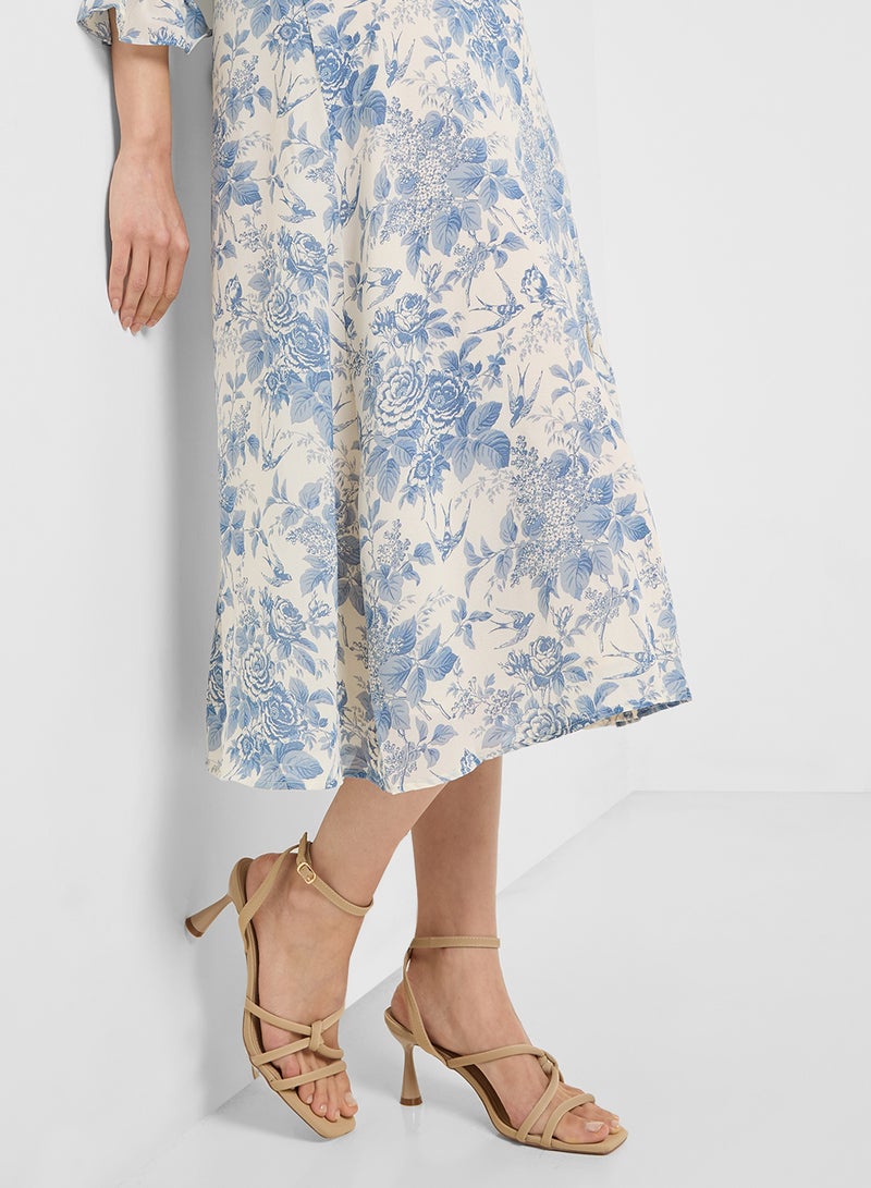 ELLA Multi Strap Heeled Sandal - Image 5