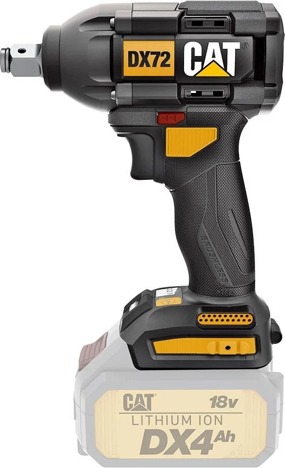 CAT DX72B 18VOLT 350NM Brushless Professional Cordless Impact Wrench (Battery Not Included)