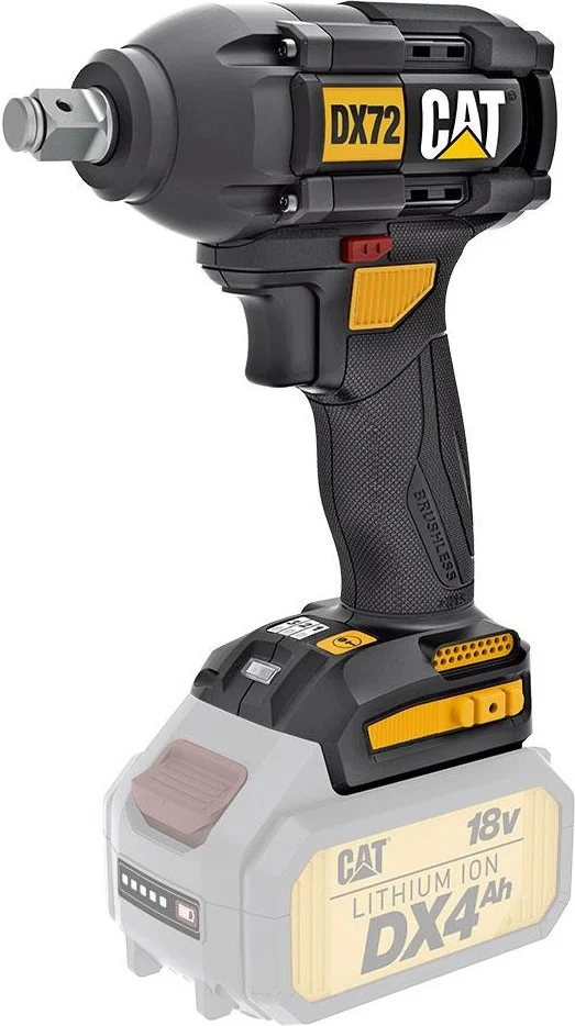 CAT DX72B 18VOLT 350NM Brushless Professional Cordless Impact Wrench (Battery Not Included)