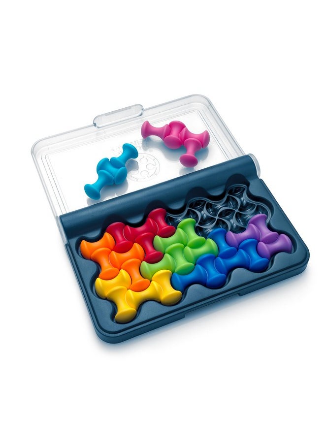 SmartGames - Iq Waves Problem Solving Travel Game With 120 Challenges For Ages 6 - Adult - Image 1