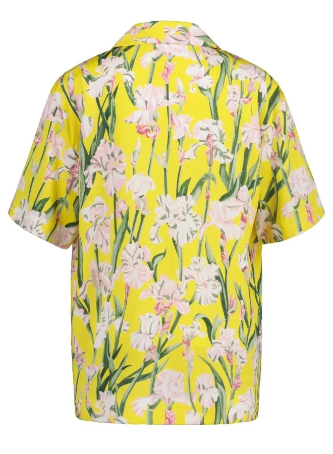 غانت Gant Iris Print Short Sleeve Pajama Shirt