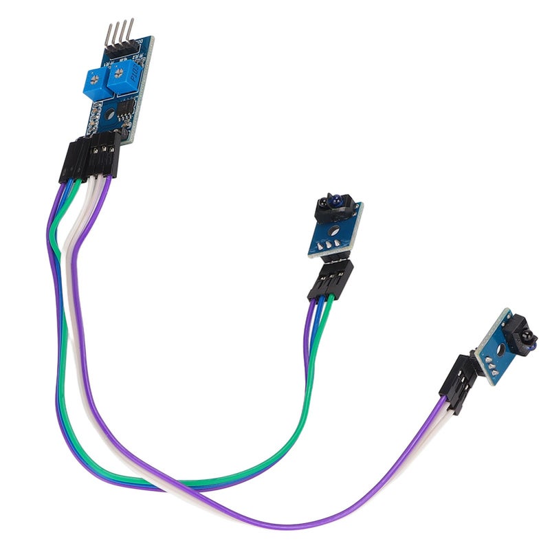 2 Way Tracing Module Black White Line Detection Obstacle Avoidance Sensor for Smart Car - Image 1