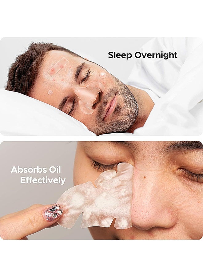 جي دي 364 قطعة من رقعة حب الشباب، 6 أحجام من رقعة حب الشباب الغروانية المائية المتنوعة، للخدود والجبهة والذقن والأنف - Image 4