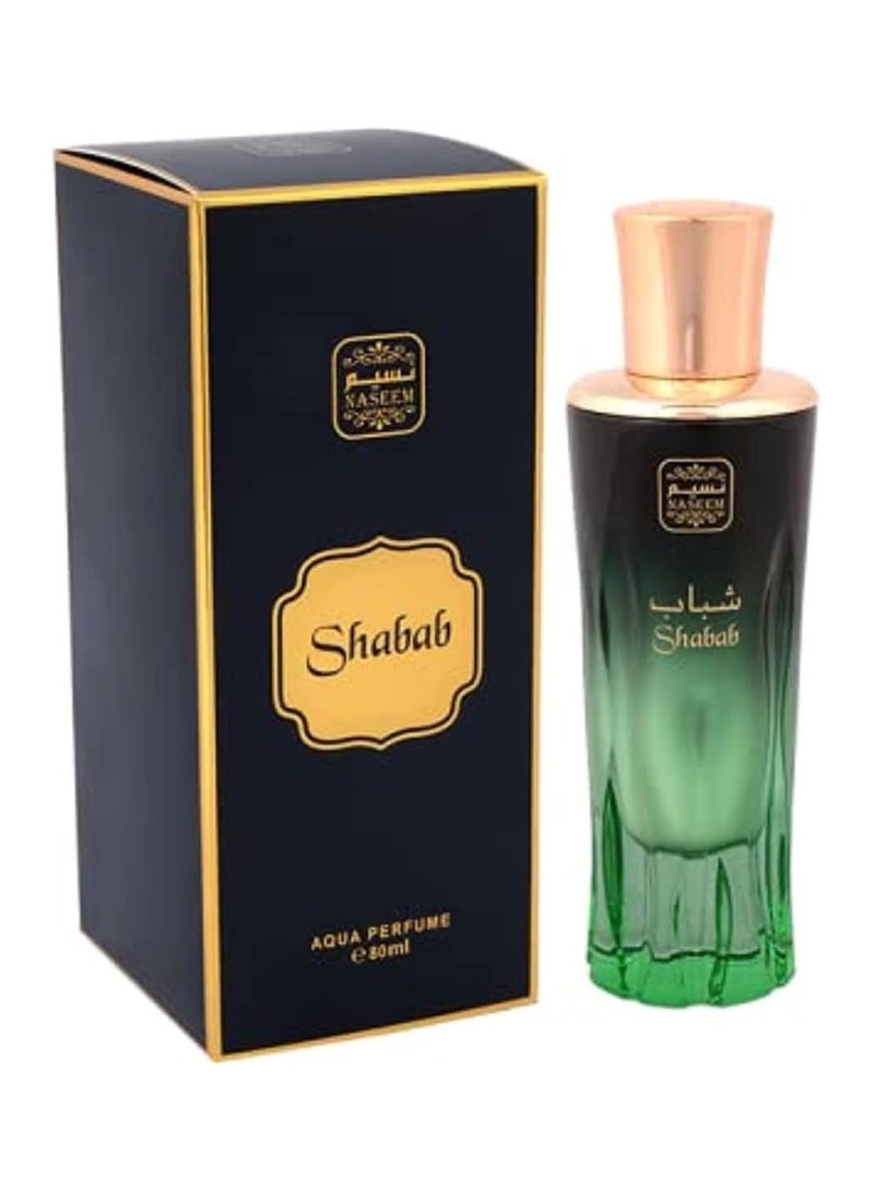Naseem Naseem Shabab Khalta Eau De Parfum 80 ml - Subtle Tone Perfume for Men & Women - Infused with Floral and Fruity Aromas - Perfect for Any and Special Occasions - Image 1