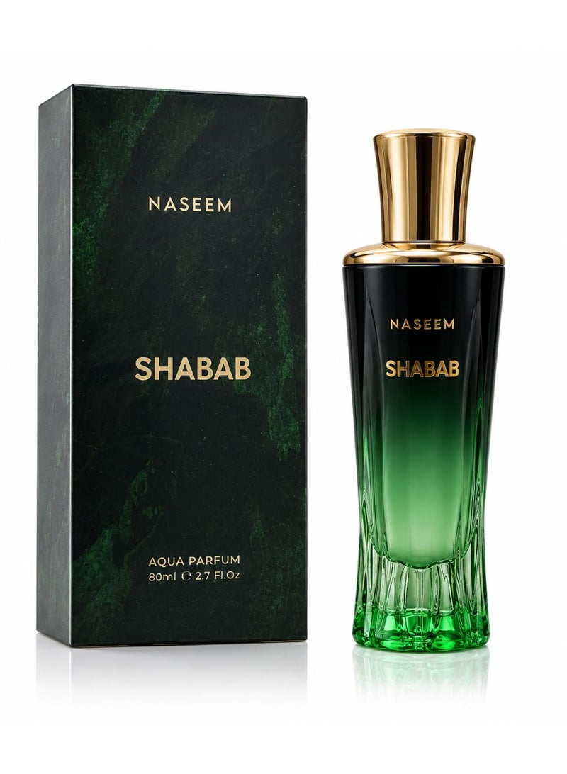 Naseem Shabab Khalta Eau De Parfum 80 ml - Subtle Tone Perfume for Men & Women - Infused with Floral and Fruity Aromas - Perfect for Any and Special Occasions - Image 1