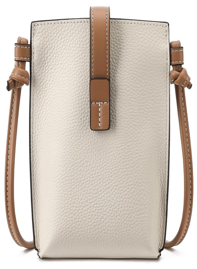 SENDEFN Leather Small Crossbody Bags for Women Phone Purse Minimalism Cell Phone Bag with Card Slot - Image 1