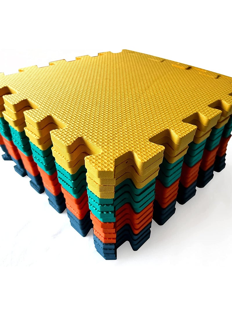 Cool Baby COOLBABY Soft Non-Toxic Baby Play Mat , Toddler Playmat , Colorful Jigsaw Puzzle PlayMat | (16PCS) - Image 5