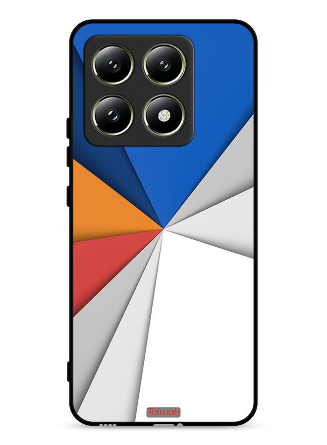 Tolwak Xiaomi 14T 5G Protective Case Cover Material Matches Abstract Art - Image 1