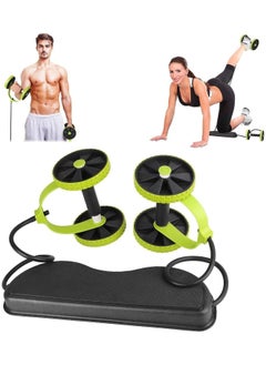 SportQ Sportq abdominal muscle wheel strong integrated double compression sculpting body & abdominal muscle training wheel  - Image 2