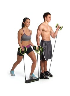 SportQ Sportq abdominal muscle wheel strong integrated double compression sculpting body & abdominal muscle training wheel  - Image 5