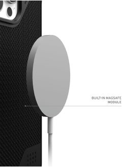 Urban Armor Gear UAG Metropolis LT MagSafe for iPhone 16 PRO Case Cover [18 Feet Drop tested]  - Kevlar Black  - Image 5
