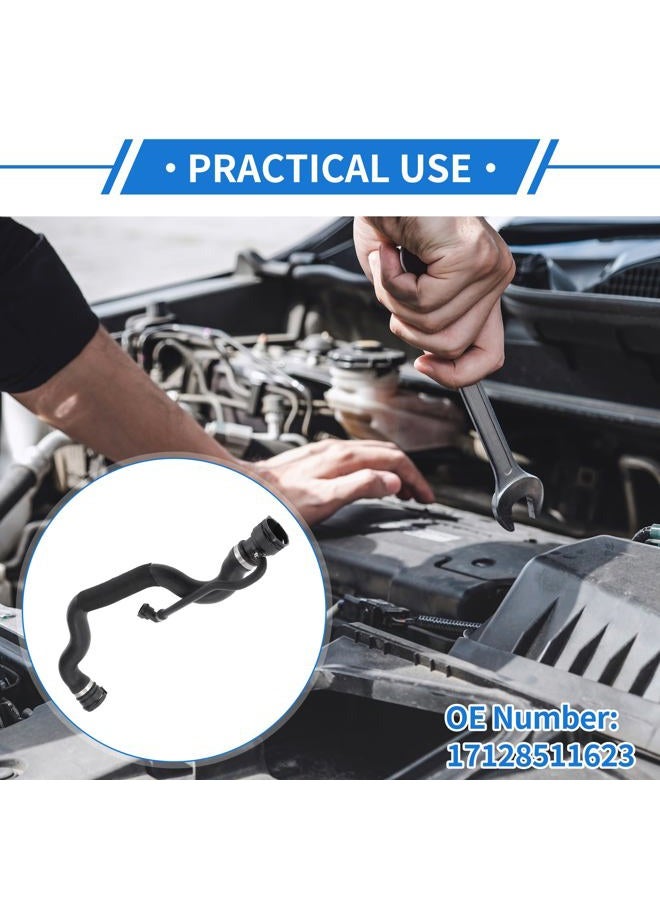 VekAuto 1 Pcs Radiator Hose for BMW X1 E84 2009-2015 Good Sealing Rubber Black Upper Coolant Water Hose - Image 3