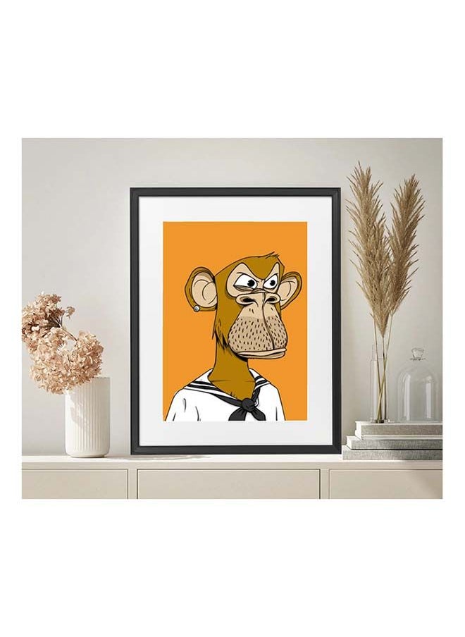 Boomah Accessories - Bored Ape Yacht Club Poster With Frame 50x40 cm - Image 1