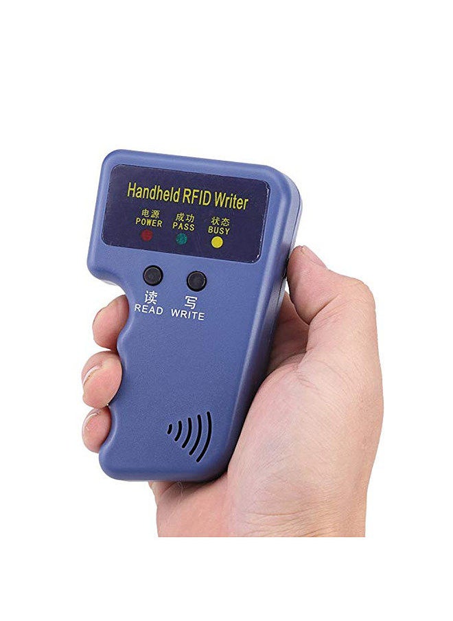 Generic Handheld 125KHz ID Card Copier Writer Duplicator Programmer Reader Code Writable EM4305 ID Keyfobs Tags Card Key Cards  - Image 3