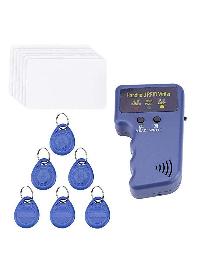 Generic Handheld 125KHz ID Card Copier Writer Duplicator Programmer Reader Code Writable EM4305 ID Keyfobs Tags Card Key Cards  - Image 1