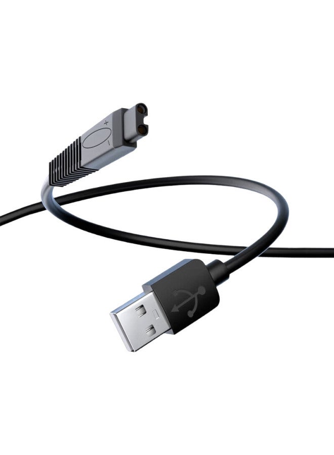 Masentek Compatible Charging Cable For Sid Super Shaver, Suitable For Rs7350/335/337/338/339/385/Sa647/972, Two-Prong Usb Universal Power Cord For Razor - Image 3