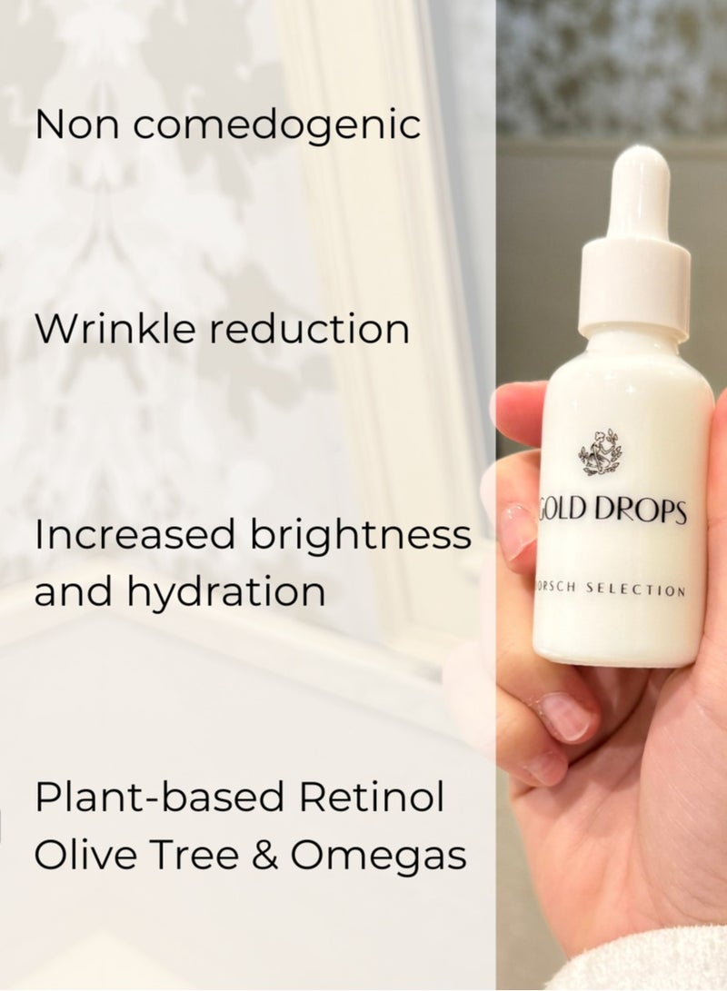 FARMA DORSCH FARMA DORSCH Gold Drops Non comedogenic Dry-touch Repairing Face Oil - Repairs, Brightens & Protects Skin | Improves Skin Hydration & Reduces Fine Lines & Wrinkles - Quick Absorption - 30ml - Image 2