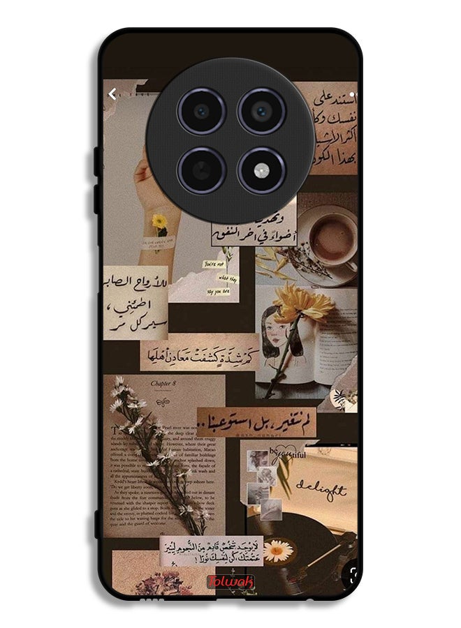 Tolwak Realme 12x 5G Protective Case Cover Arabic Quotes Vintage - Image 1